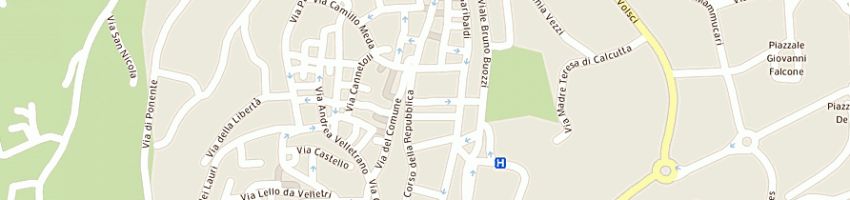 Mappa della impresa gamma sapori srl a VELLETRI