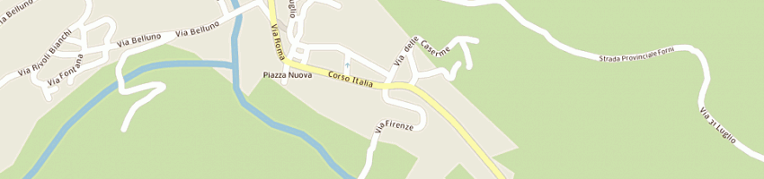 Mappa della impresa del fabbro giuliana a FORNI AVOLTRI