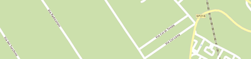 Mappa della impresa di giacinto silvano a SAN CESAREO