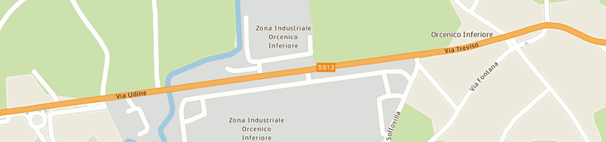 Mappa della impresa american standard industriale srl a ZOPPOLA
