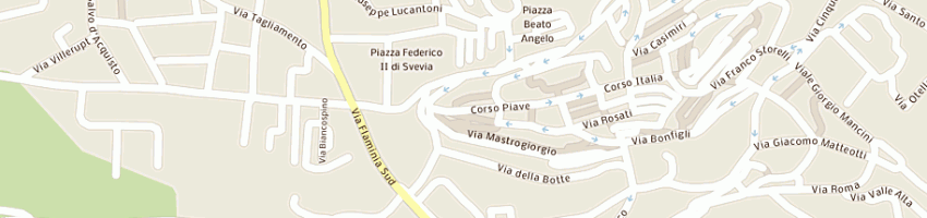 Mappa della impresa aqua vita snc di fabbri e castellani a GUALDO TADINO