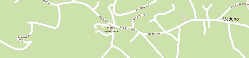 Mappa della impresa banca di credito cooperativo di san giorgio e meduno soc coop a MEDUNO