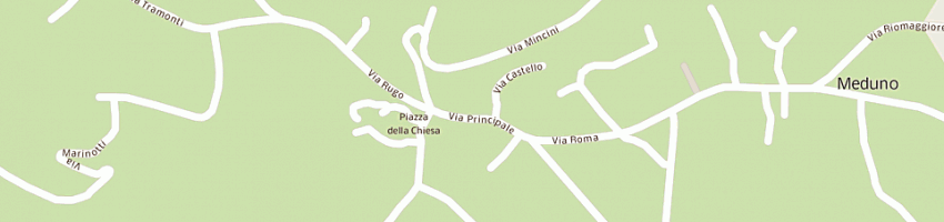 Mappa della impresa autoservice zatti e csnc a MEDUNO