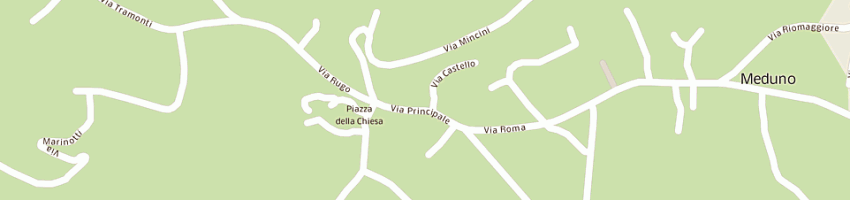 Mappa della impresa laura sas di del bianco laura a MEDUNO