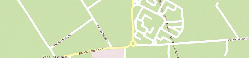 Mappa della impresa vetreriaivi glass srl a SAN CESAREO