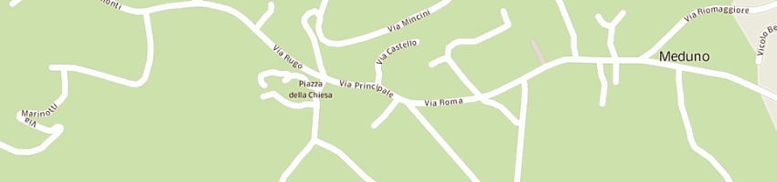 Mappa della impresa magnan paolo a MEDUNO