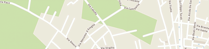 Mappa della impresa stock house di di gregorio francesco a CASTELVETRANO