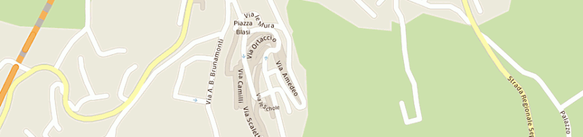 Mappa della impresa fiaoni tommaso a NOCERA UMBRA