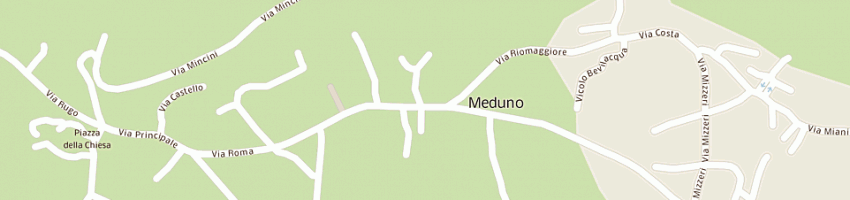 Mappa della impresa gr 3 sas di rossi giacomo e c a MEDUNO