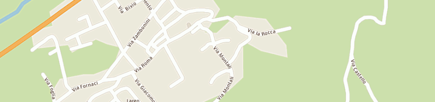 Mappa della impresa del castello di girolomoni giancarlo e c snc a MONTELABBATE