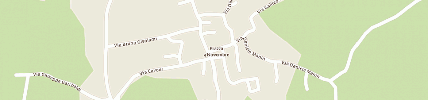 Mappa della impresa toffolo giuseppe a ARBA