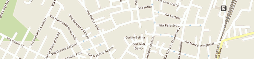 Mappa della impresa catanzaro rosario giuseppe a CASTELVETRANO