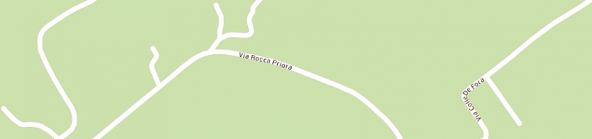 Mappa della impresa de luca italo a ROCCA PRIORA