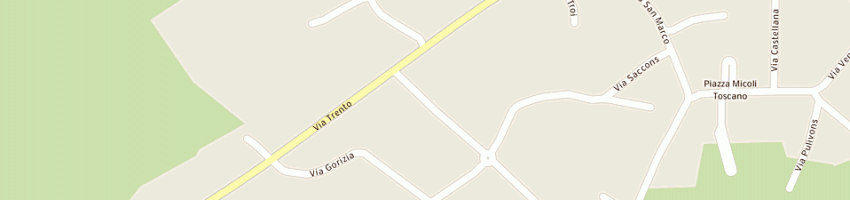Mappa della impresa zanette angelo a ZOPPOLA