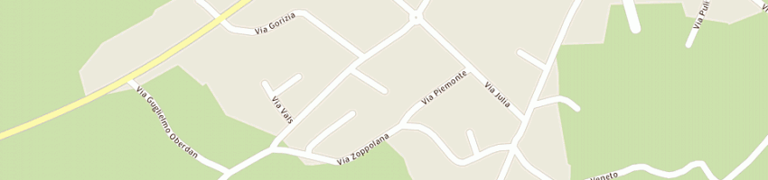 Mappa della impresa fama mec srl a ZOPPOLA