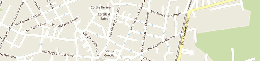 Mappa della impresa lentini gaspare a CASTELVETRANO