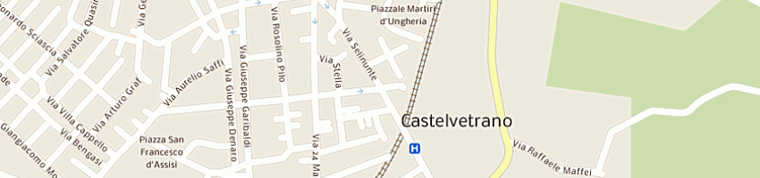 Mappa della impresa bitti srl a CASTELVETRANO