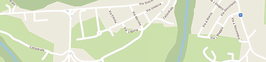Mappa della impresa tasini adriano a FOSSOMBRONE