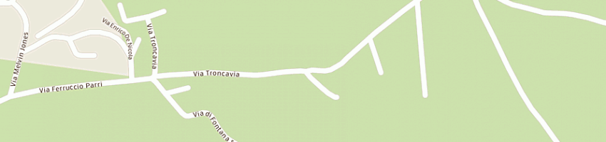 Mappa della impresa frantoio le corti srl a VELLETRI