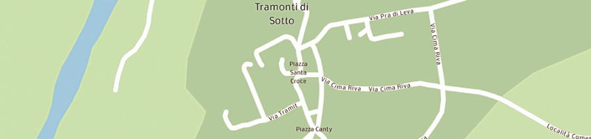 Mappa della impresa poste italiane spa a TRAMONTI DI SOTTO