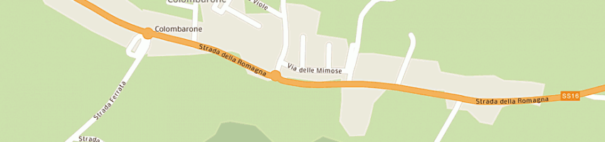 Mappa della impresa mammarella roberto a PESARO