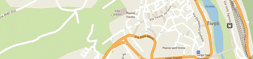 Mappa della impresa promic snc di proietti me omiccioli c a TIVOLI