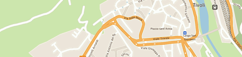 Mappa della impresa el-mec data sas a TIVOLI