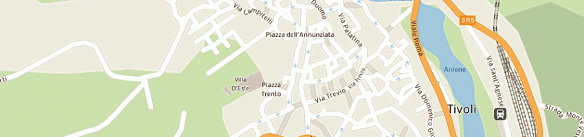 Mappa della impresa fr c sas a TIVOLI