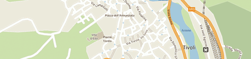 Mappa della impresa s ta geom coccia c e penna p a TIVOLI