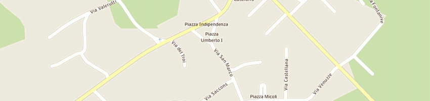 Mappa della impresa kapogiro snc di lazzer caterina e mambelli daniela a ZOPPOLA