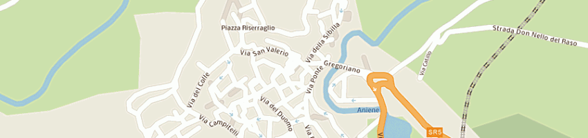 Mappa della impresa oratorio spaolo a ROMA