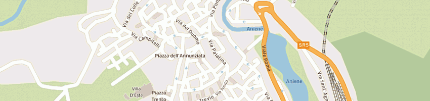 Mappa della impresa bussi miranda a TIVOLI