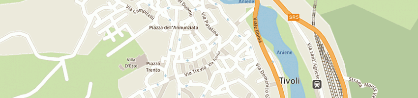 Mappa della impresa nardi maria rita a TIVOLI