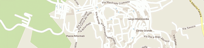 Mappa della impresa grassa provvidenza a SALEMI