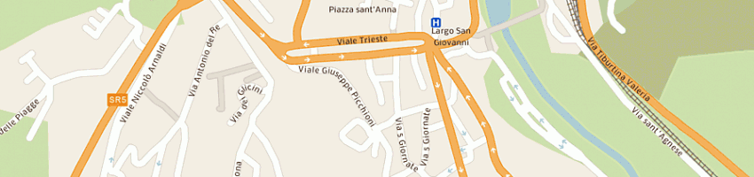 Mappa della impresa ced consulenze e servizi snc a TIVOLI