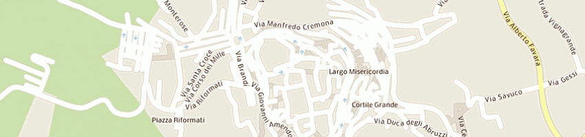 Mappa della impresa bar caffe' moderno a SALEMI