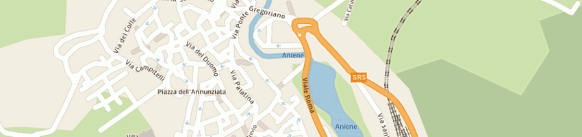 Mappa della impresa elle srl a TIVOLI