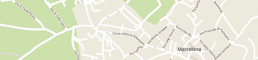 Mappa della impresa campetella vincenzo a MARCELLINA