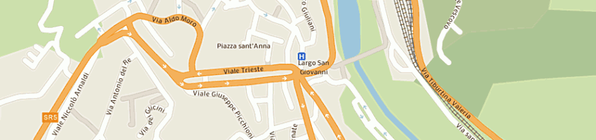 Mappa della impresa masotti srl a TIVOLI
