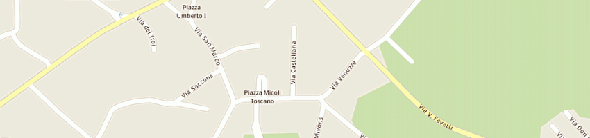 Mappa della impresa saro di sangion david daniel e c snc a ZOPPOLA
