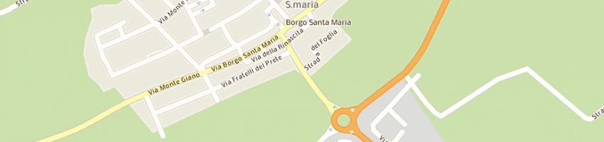 Mappa della impresa isofom srl a PESARO