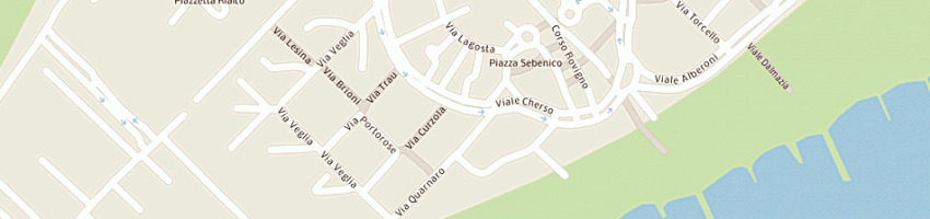 Mappa della impresa hotel playa blanca srl a CAORLE