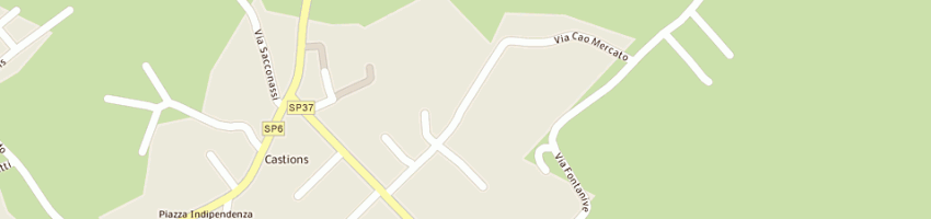 Mappa della impresa pippo ferruccio a ZOPPOLA