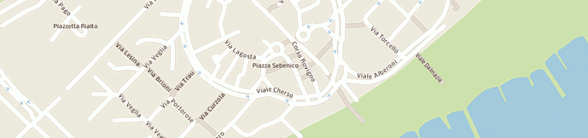 Mappa della impresa pizzeria bella duna a CAORLE