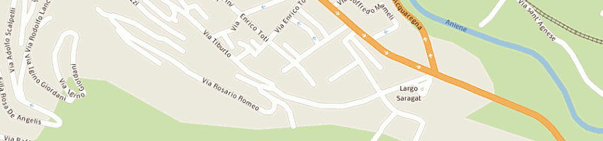 Mappa della impresa smg sas di simona cenci e c a TIVOLI