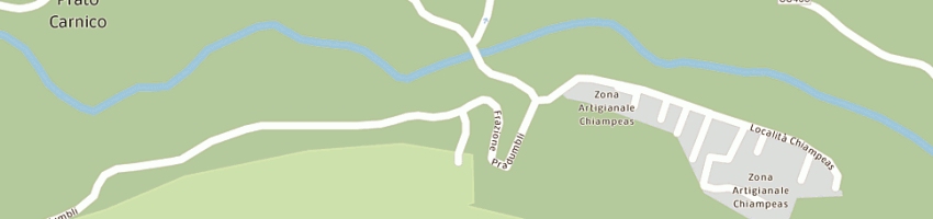Mappa della impresa clcom srl a PRATO CARNICO