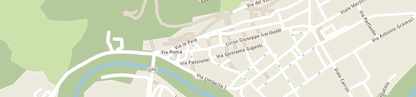Mappa della impresa copagri a FOSSOMBRONE