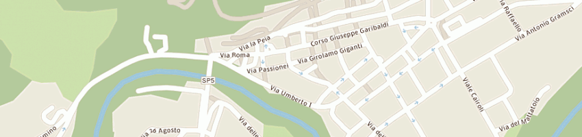 Mappa della impresa studio tecnico arduini e associati a FOSSOMBRONE