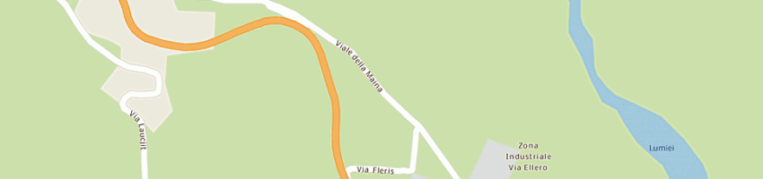 Mappa della impresa universiis - cooperativa a rl a AMPEZZO