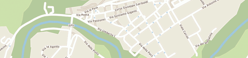 Mappa della impresa associazione nazionale famiglie fanciulli adulti subnormali a FOSSOMBRONE